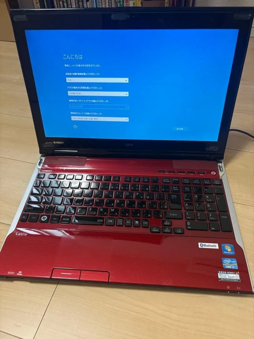 NEC LaVie ノートPC Core i7 SSD512GB 8GB