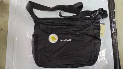 新品未使用 mont-bell ポケッタブルライトショルダー M ブラック、