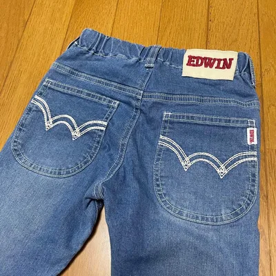 EDWIN キッズ デニムパンツ 長ズボン 120cm
