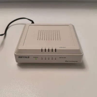 BUFFALO 5ポート Giga スイッチングハブ LSW3-GT-5EP