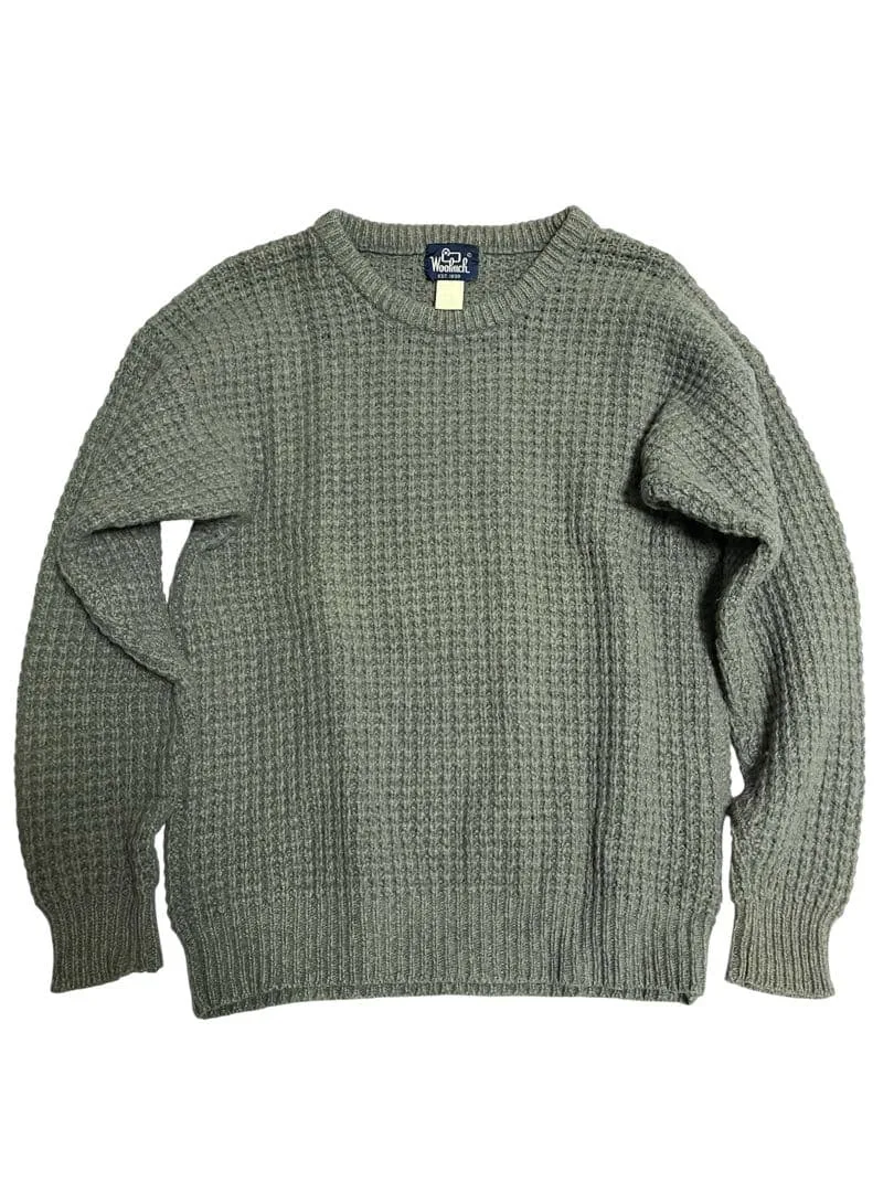 〜80's woolrich ウール・ナイロンセーター ビンテージ