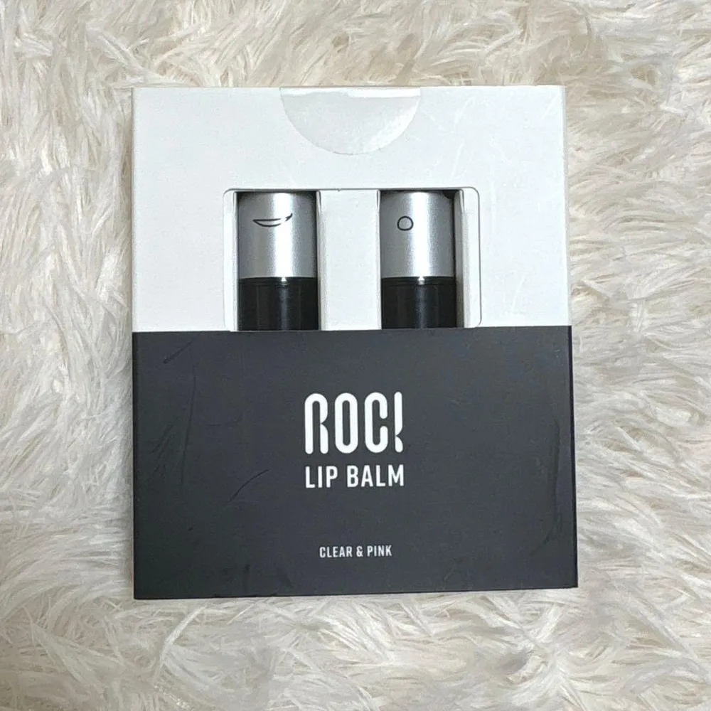 ROC! LIP BALM CLEAR & PINK 2本セット