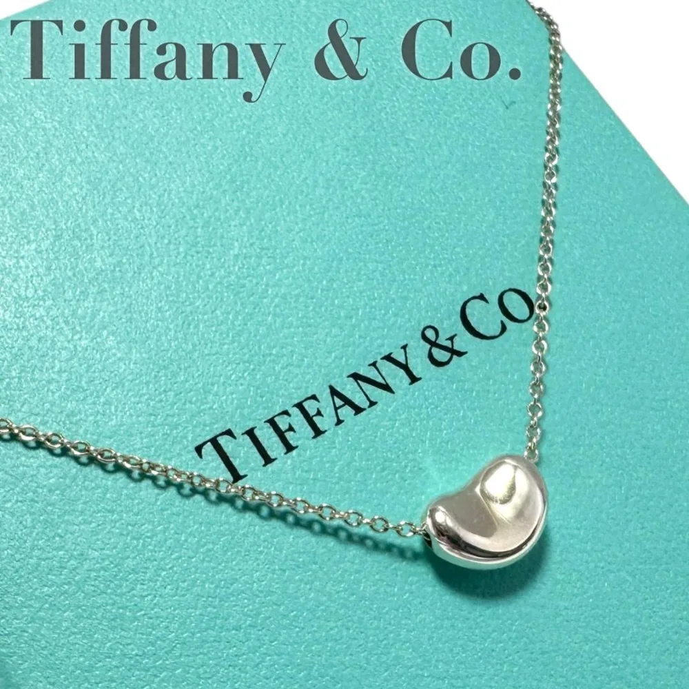 Tiffany & Co. ティファニー ネックレス ビーン シルバー925 袋
