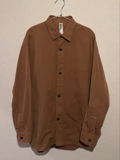MHL. 長袖シャツ XL ビックシルエット