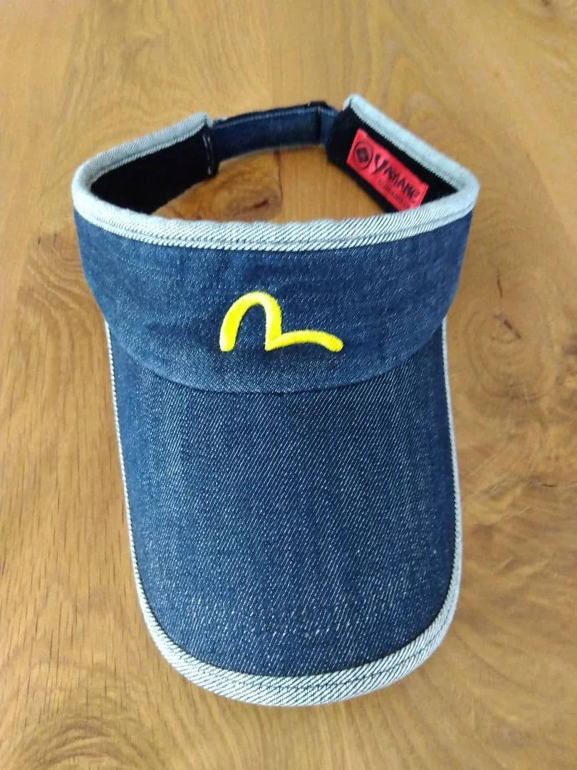 EVISU ゴルフ サンバイザー デニム
