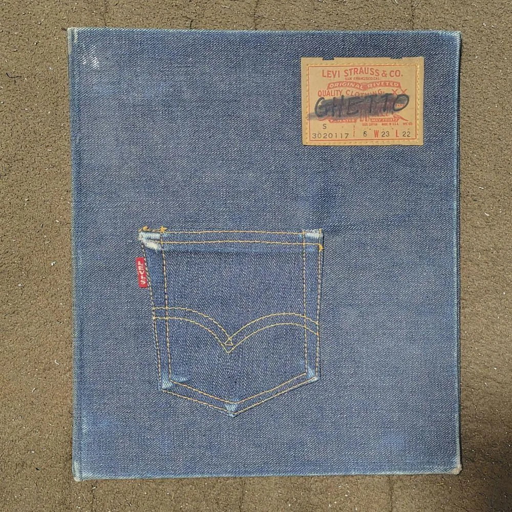 60s vintage Levi’s denim binder