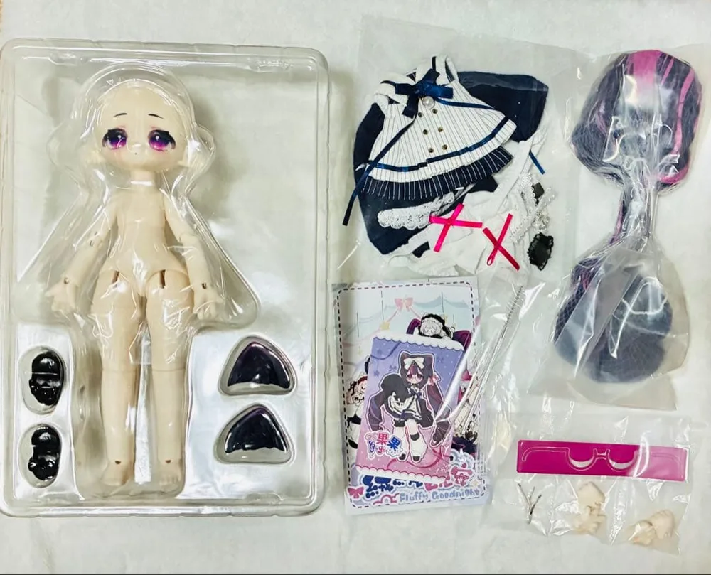 Meki 绒绒晚安 果果 モフモフおやすみ 1/6 ドール