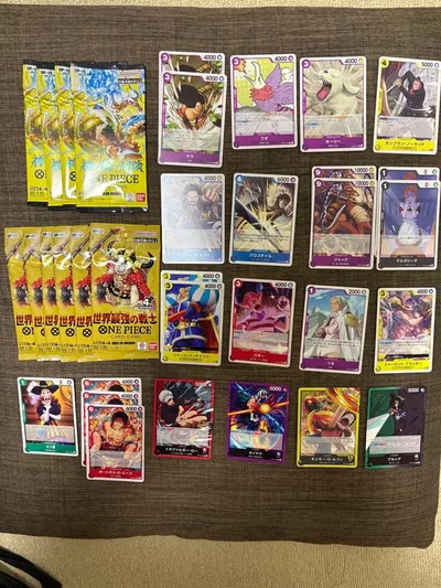 ワンピースカードゲーム 10パック&汎用カードまとめ売り