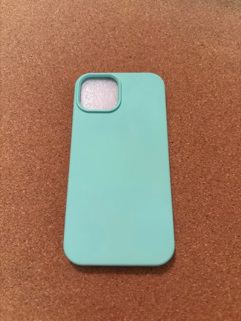 iPhone スマホケース エメラルドグリーン