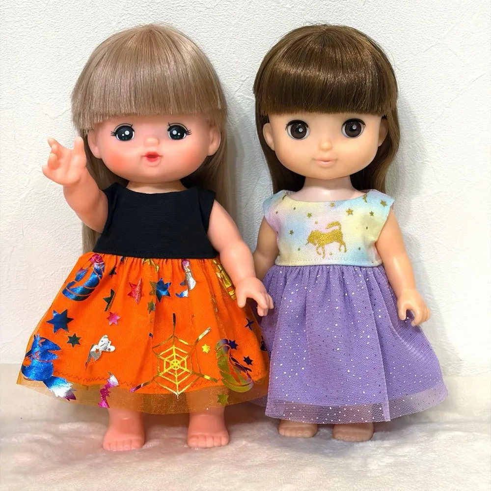 【212】メルちゃん ソランちゃんの服 ハロウィン ユニコーン ハンドメイド