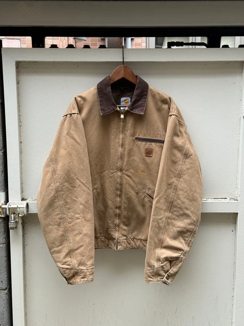 Carhartt デトロイトジャケット ブラウン
