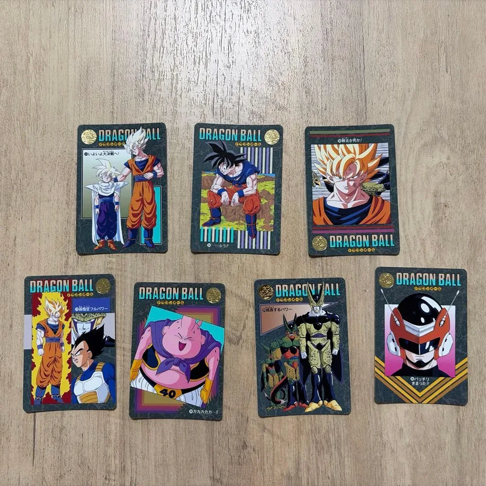 ドラゴンボールZ ビジュアルアドベンチャー カード 7枚セット