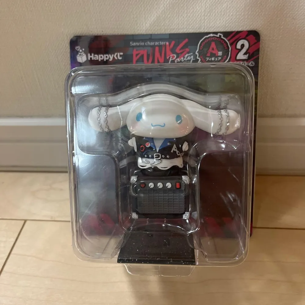 新品未使用 シナモロール フィギュア Happyくじ PUNKS A賞