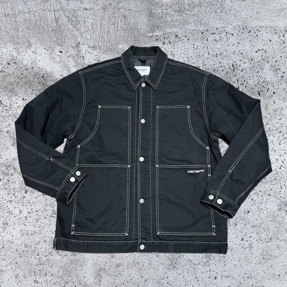 Carhartt wip ダブルフロントジャケット ブラック 中綿【 L】