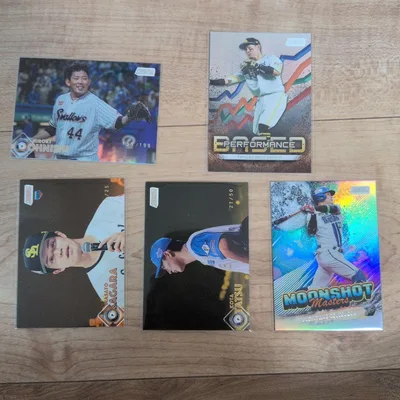 Topps NPB プロ野球カード 5枚セット まとめ売り