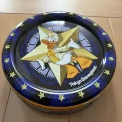 東京ディズニーランド ドナルド 空き缶 丸型