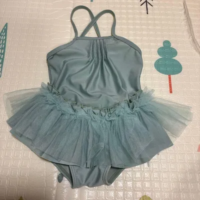 ベビー 水着 ワンピース チュール付き