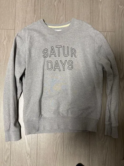 SATURDAYS NEW YORK CITY グレー トレーナー