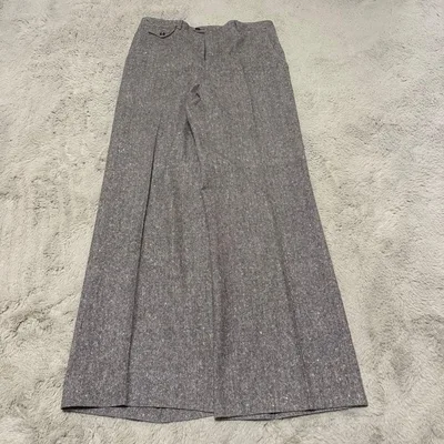 70s〜 USA製ツイードワイドスラックス ロケットタロン
