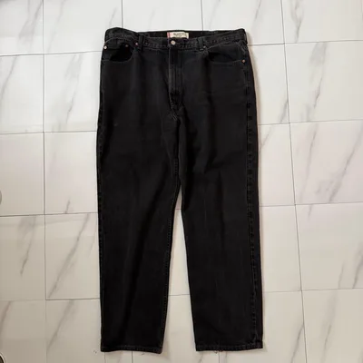 levis リーバイス 550 w42 ブラックデニム ビッグサイズ メキシコ製