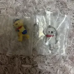 2種 ぽすくまと仲間たち ボールチェーン マスコット ガチャ フィギュア キー…