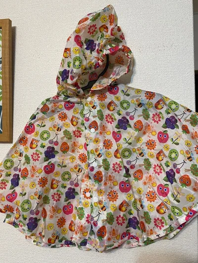 ベビーレインポンチョ 90cm DADWAY