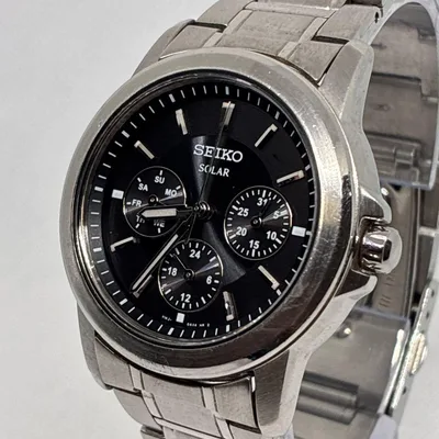 美品 稼働品 Seiko Solar Spirit メンズ 腕時計 ヴィンテージ