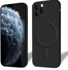 【新品】iPhone11ProMax ケース 黒 超薄型 耐衝撃 マジヤナ