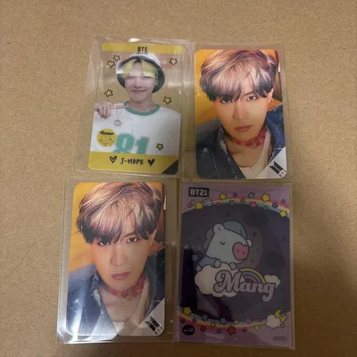 BTS J-HOPE フォトカード 4枚セット