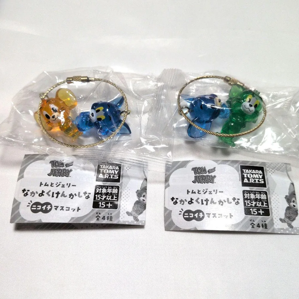 トムとジェリー なかよくけんかしなニコイチマスコット 2個セット