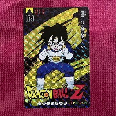 ドラゴンボールZ 悟飯 カード 013