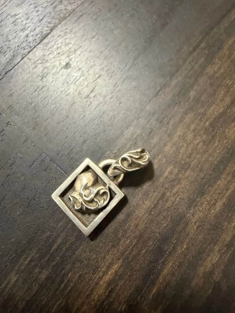 CHROME HEARTS クロムハーツ フレームドハート チャーム トップ