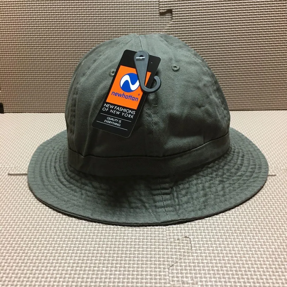 新品 ニューハッタン メトロハットのオリーブ S/M