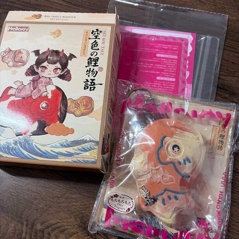Mellojoy 空色の鯉物語 スクイーズ 鯉 古絵