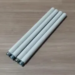 ルミナス 延長ポール ホワイト メタルラック 30cm ✕ 4本
