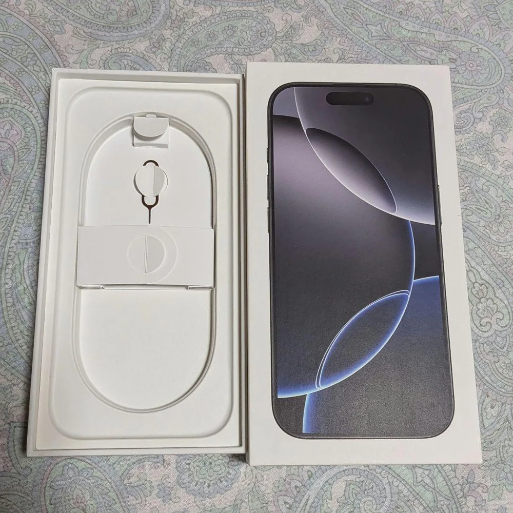 iPhone16 PRO 128GB 純正箱 simピン セット