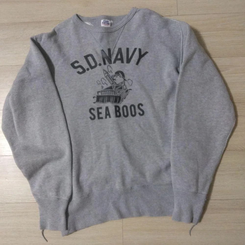 STUDIO D'ARTISAN スウェット トレーナー グレー M