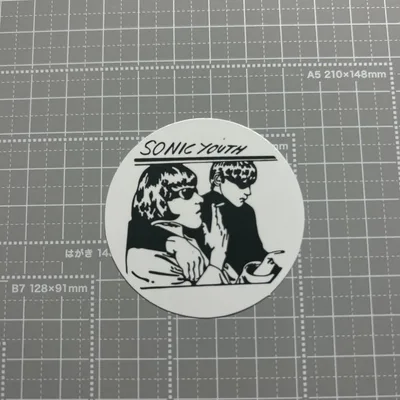 สติ๊กเกอร์กันน้ำ Sonic Youth