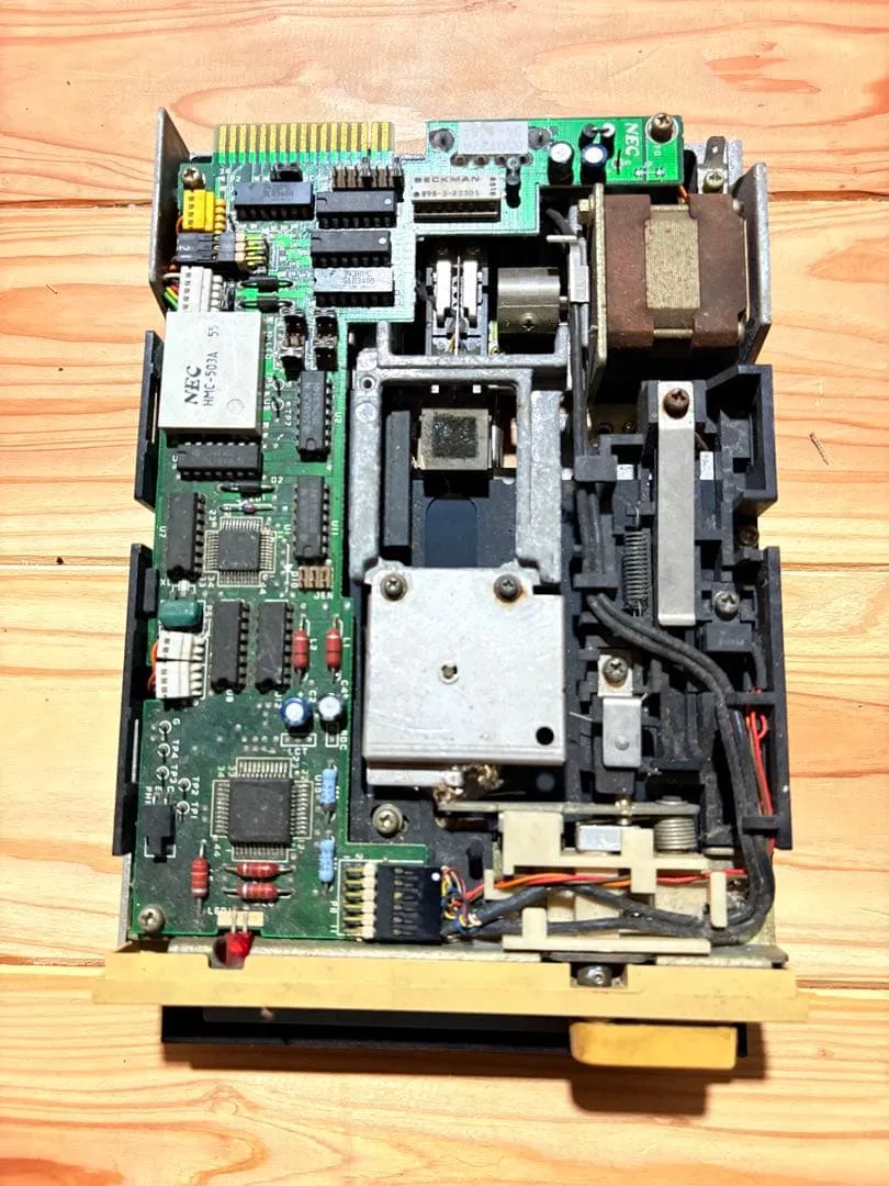NEC PC9801VM フロッピードライブ ジャンク扱い
