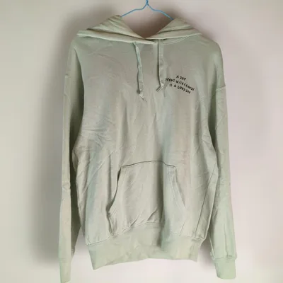 5577 UNIQLO PEANUTS Yu Nagaba パーカー 薄緑