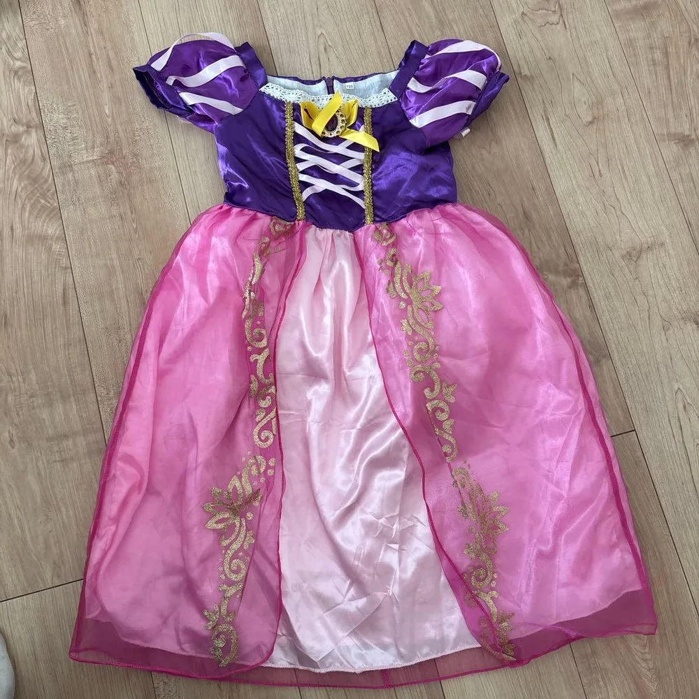 キッズ プリンセス風 ドレス コスチューム 120cm
