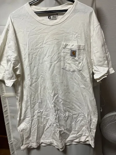 Carhartt ポケットTシャツ ホワイト M