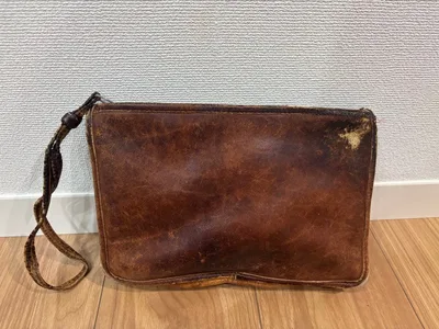 COACH オールドコーチ レザー クラッチバッグ セカンドバッグ