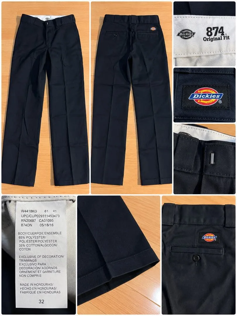 Dickies ディッキーズ 874 Original Fit ネイビー 32