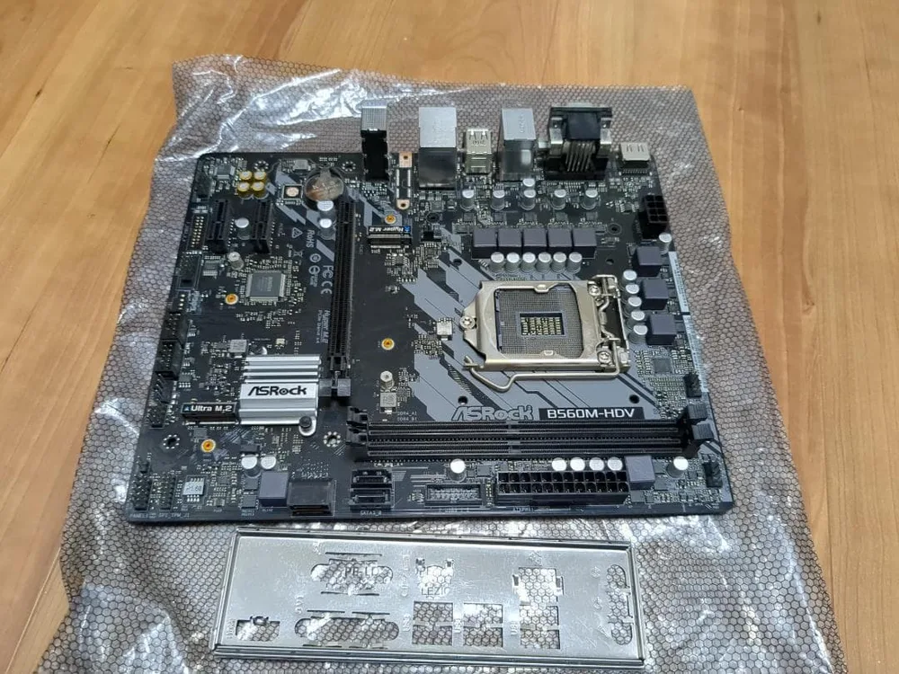 ASRock B560M-HDV マザーボード 本体