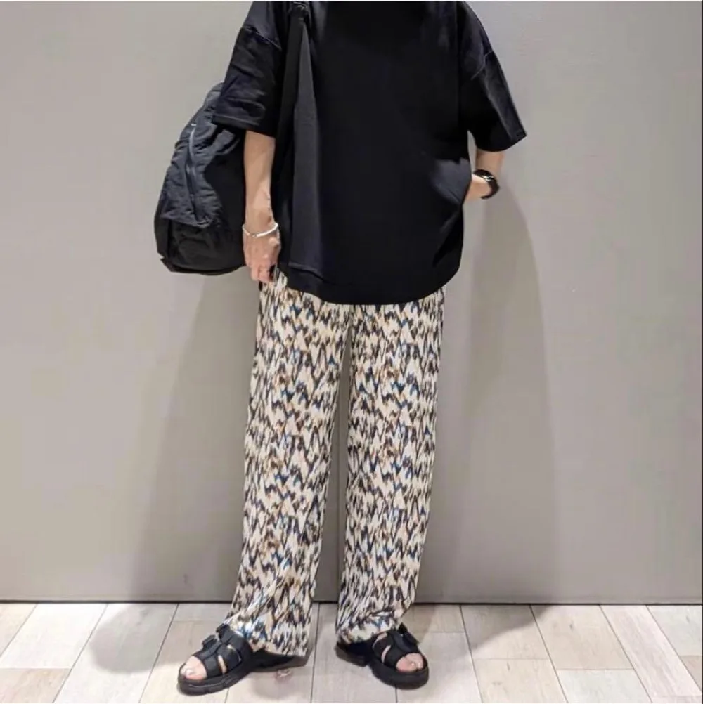 【産前・産後対応】マタニティガラストレートパンツ