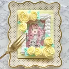 薔薇 ホイップデコ トレカケース イエロー ①