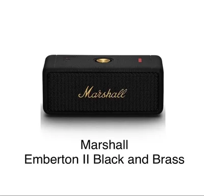❤️Marshall スピーカーEmberton II Black & Brass