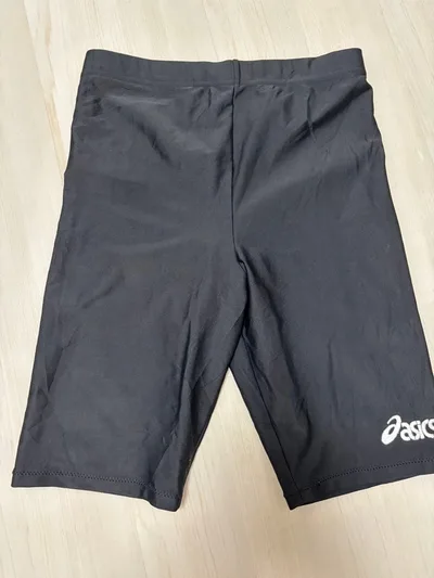 asics メンズ トレーニングタイツ ブラック