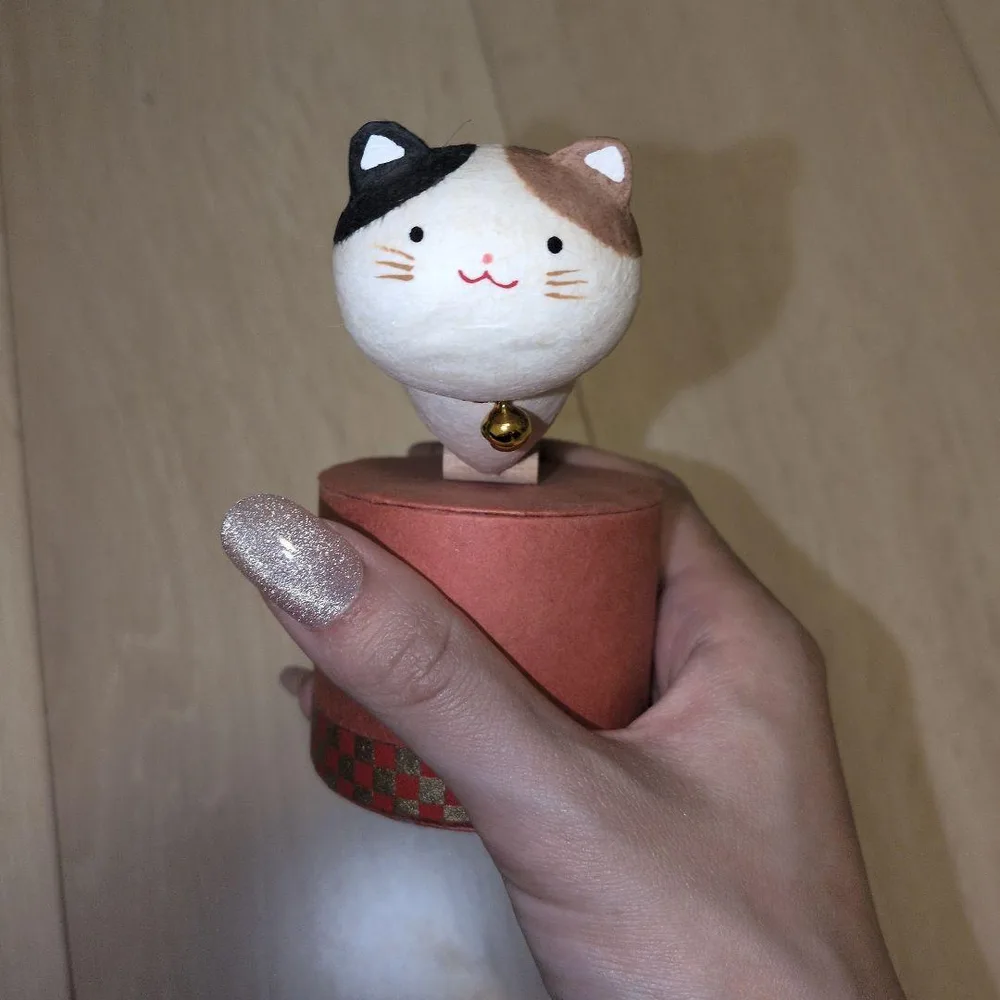 三毛猫 置物 オブジェ